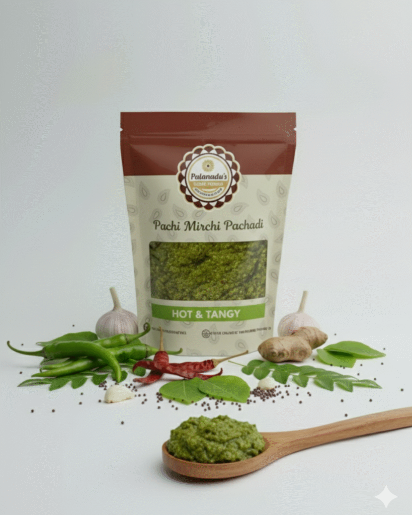 pachi mirchi pachadi