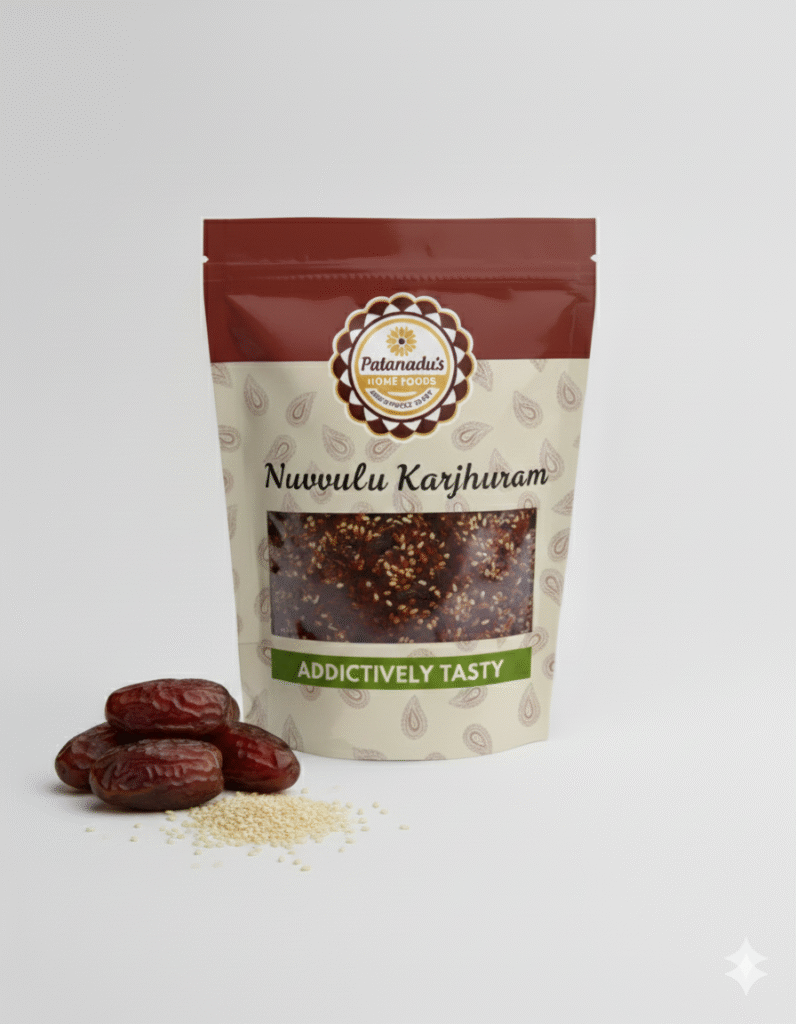 Sesame Karjoor Laddu