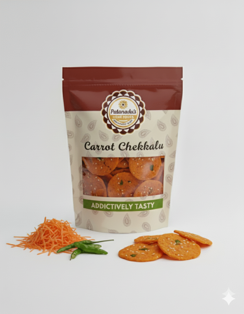 Carrot chekkalu