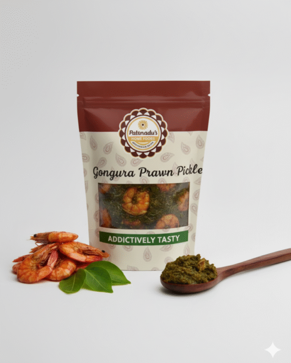 gongura prawn pickle